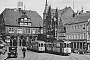 Heine & Holländer ? - Straßenbahn Minden "12"
__.__.192x - Minden (Westfalen), Marktplatz
Postkarte, Archiv Christoph Beyer