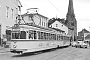 Düwag ? - Stadtwerke Bielefeld "303"
__.__.1958 - Bielefeld-Brackwede, Hauptstrasse
Karl-Heinz-Kelzenberg [†] (Archiv Helmut Beyer)