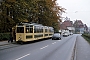 Düwag ? - Stadtwerke Bielefeld "799"
01.11.1978 - Bielefeld-Brackwede, Brackweder Straße, nahe Rosenhöhe
Friedrich Beyer