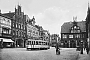 GSD ? - Straßenbahn Minden "14"
__.__.192x - Minden (Westfalen), Markt
Postkarte, Archiv schmalspur-ostwestfalen.de